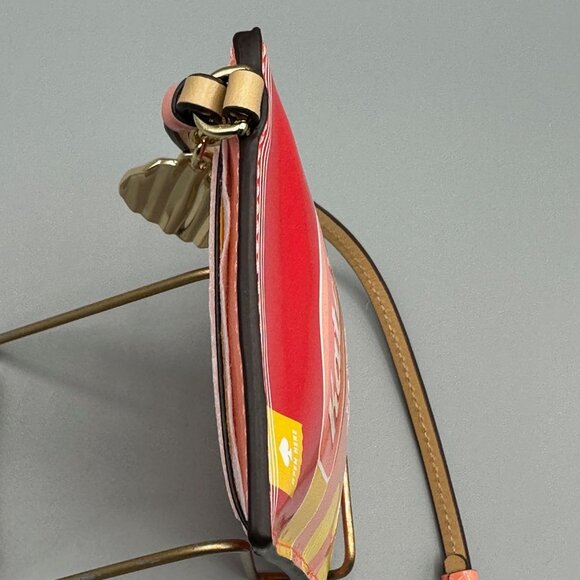 Kate Spade KL570 Snack Time Embossed Card Case Wristlet Wallet Potato Chip Bag - Picture 5 of 11